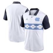 UNC Jordan Brand Campus Pattern Chest Stripe Polo